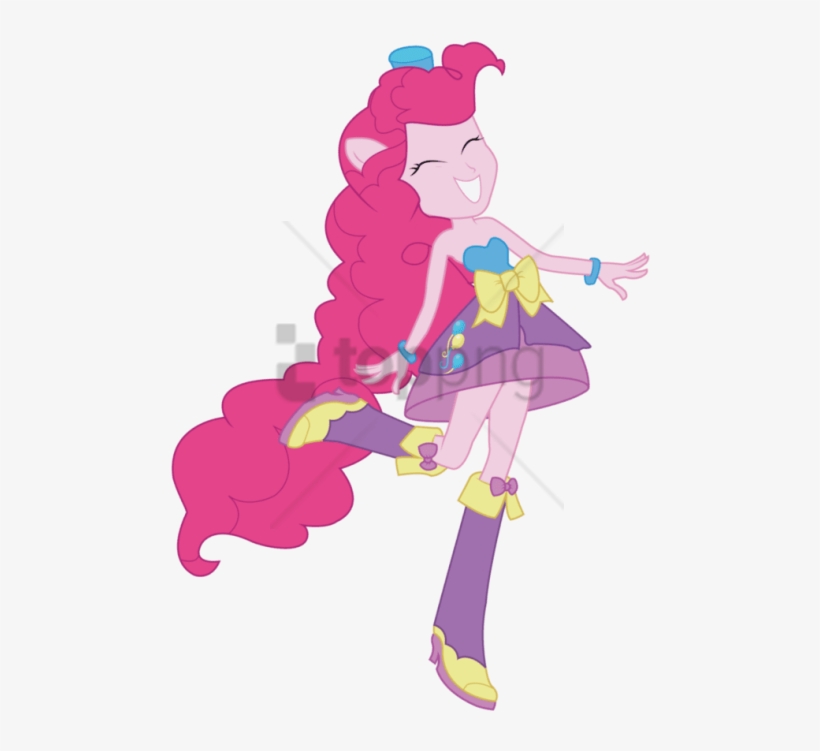 Free Png Download Equestria Girls Pinkie Pie Dress - Pinkie Pie Transformation Eg, transparent png download