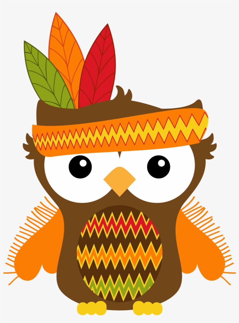 Owl Turkey Clipart - Owl November Clip Art, transparent png download