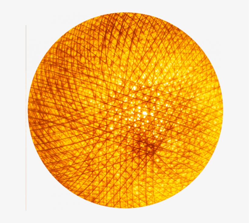 Mustard Cotton Ball - Circle, transparent png download