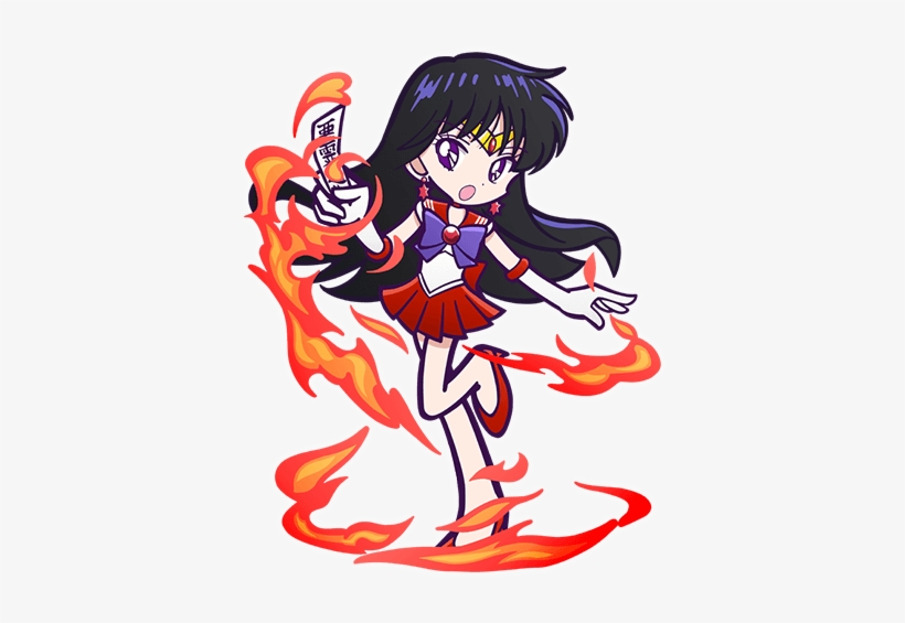 Sailor Mars - Sailor Moon, transparent png download