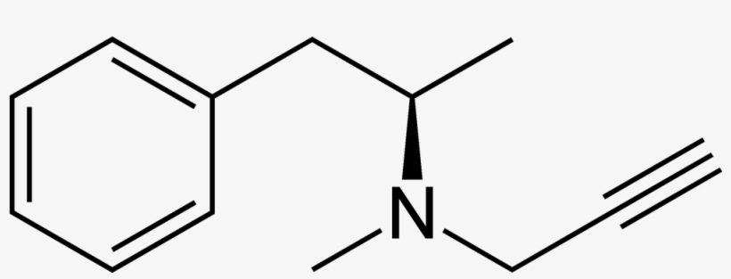 Selegiline 2d Skeletal Alternative View - Amino Acid Phenylalanine, transparent png download