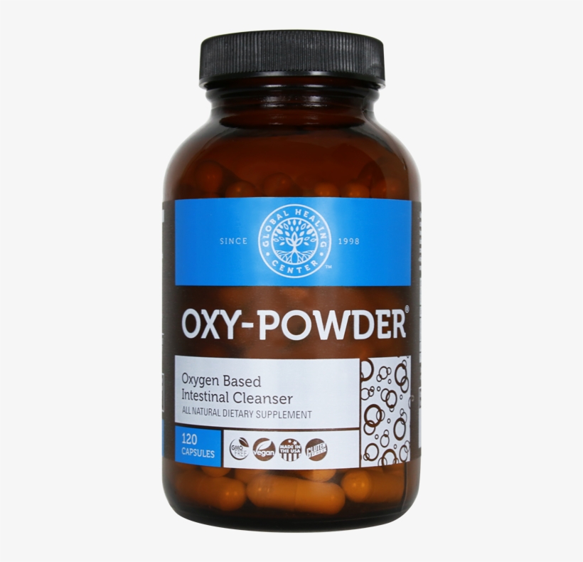 Global Healing Center Oxy-powder Safe And Natural Colon - Oxy Powder, transparent png download