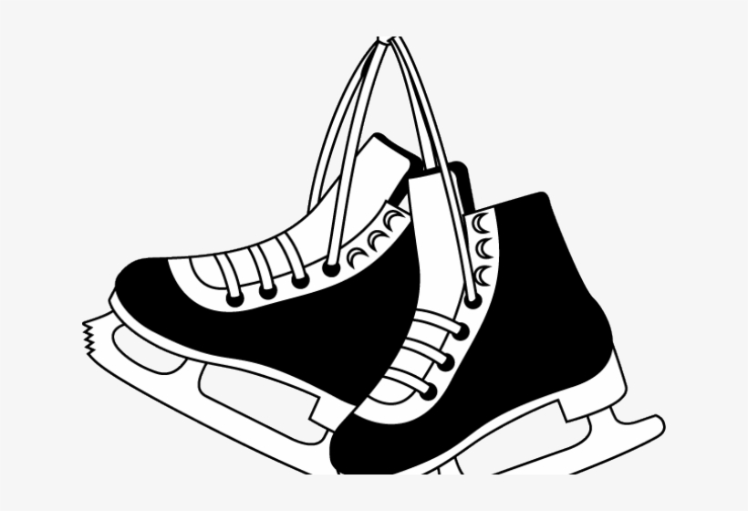 Skateboarding Clipart Skater - Patines De Hielo Dibujo, transparent png download