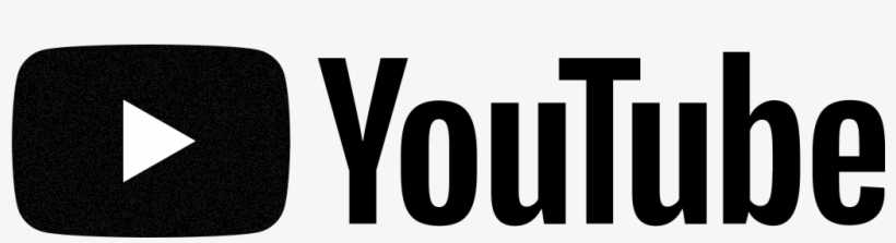 Youtube New Logo Black And White Png, transparent png download
