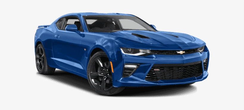 New 2018 Chevrolet Camaro Ss - Blue Sports Car, transparent png download
