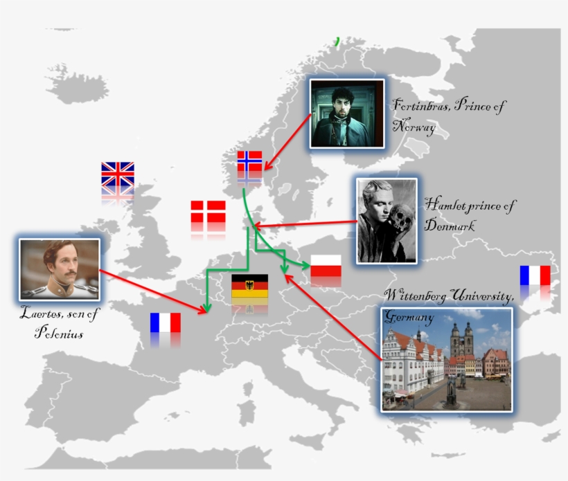 Hamlet - Day - Israel And Serbia Map, transparent png download