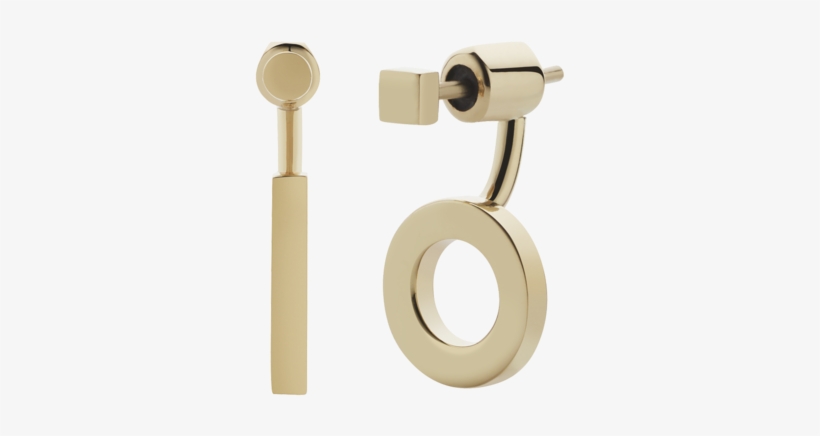 Saturn & Bar Ear Jackets - Circle, transparent png download