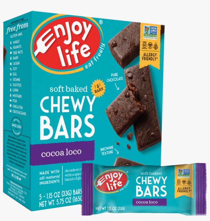 Cocoa Loco Chewy Bars, transparent png download