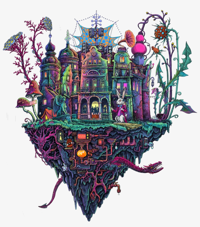 The Magic Castle Festival - Illustration, transparent png download