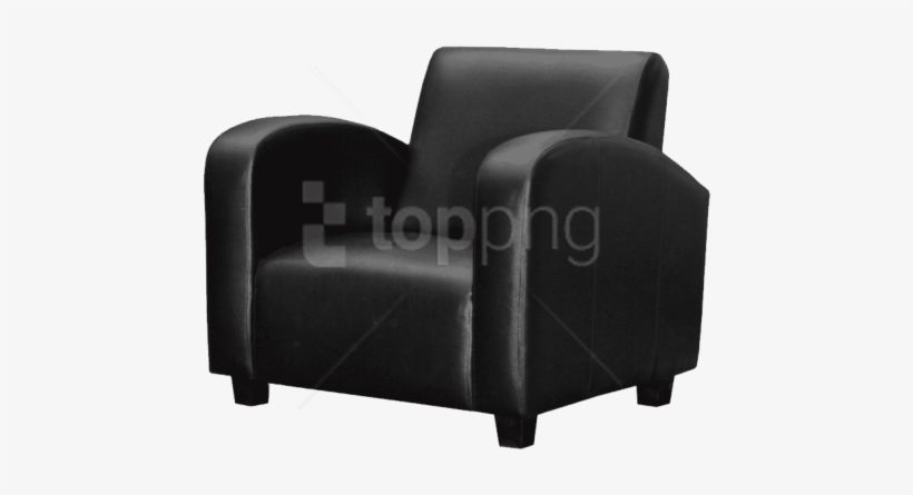 Free Png Download Armchair Png Images Background Png - Black Armchair Png, transparent png download
