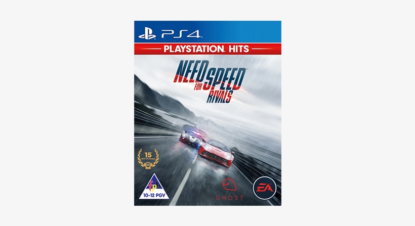 Need For Speed Rivals Ps4 Hits Image - Need For Speed Ps4 Hits, transparent png download