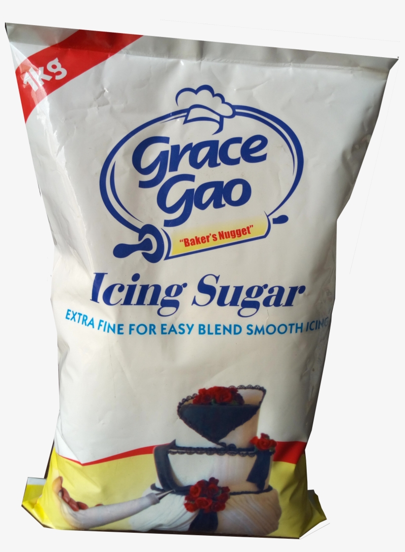 Grace Gao Icing Sugar 1kg - Junk Food, transparent png download