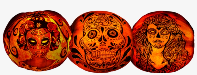 Dia De Los Muertos Pumpkins, transparent png download