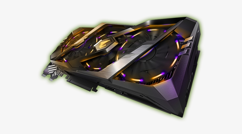 Geforce® Rtx - Gigabyte Aorus Rtx 2080, transparent png download