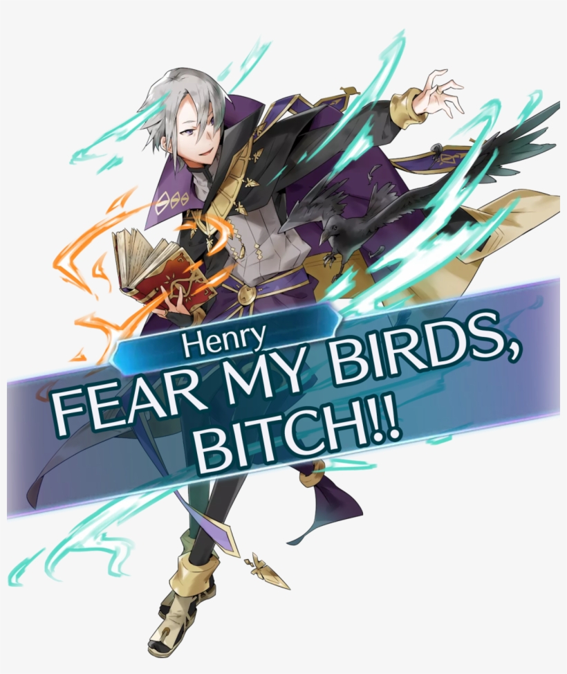 Image Image - Fire Emblem Henry Eyes, transparent png download