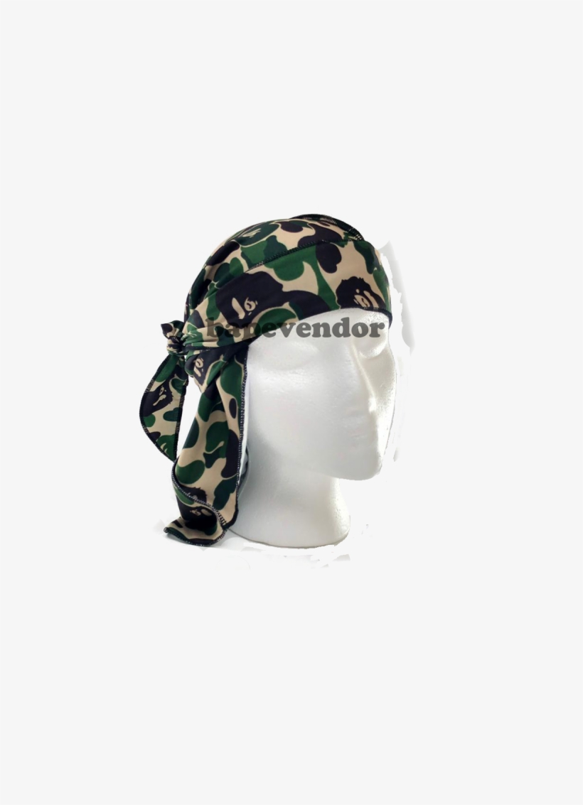 Green Camo Durag - Lucha Libre, transparent png download