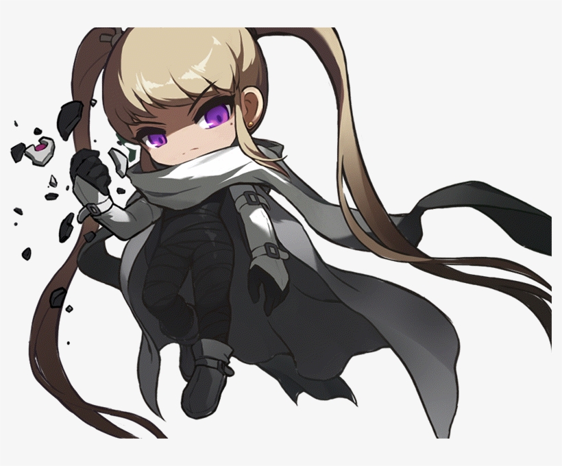 072 Limen & The Black Mage - Maplestory Orchid Official Art, transparent png download
