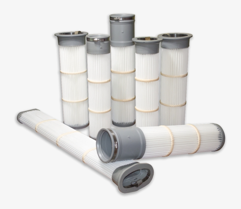 Pleated Filters For A Baghouse Dust Collector - Paper, transparent png download