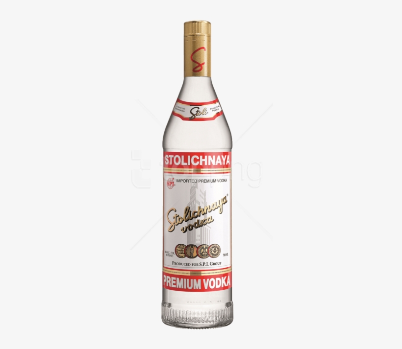 Free Png Download Vodka Bottle Png Images Background - Vodka Stolichnaya, transparent png download