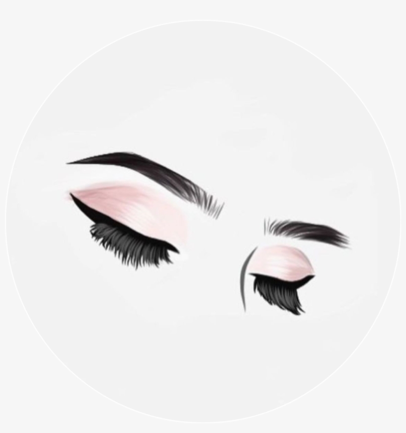 Cejas Sticker - Painting Of Makeup, transparent png download