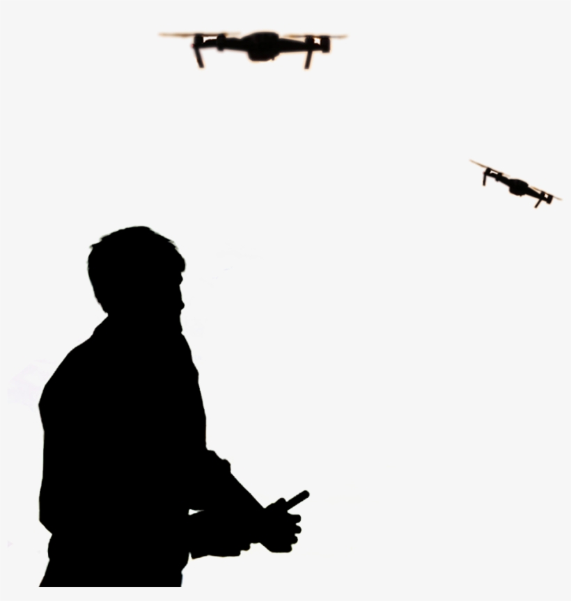 Sunnylife Drone Remote Controller Signal Booster Antenna - Silhouette, transparent png download