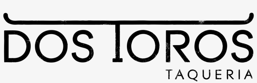 Dos Toros Logo - Dos Toros Taqueria Logo, transparent png download