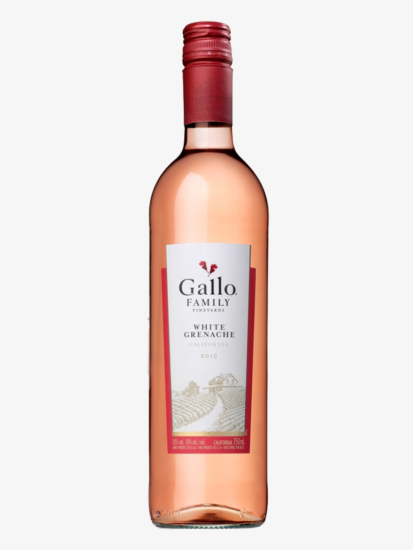 Gallo Family Vineyards White Grenache 75cl - Wine Bottle, transparent png download