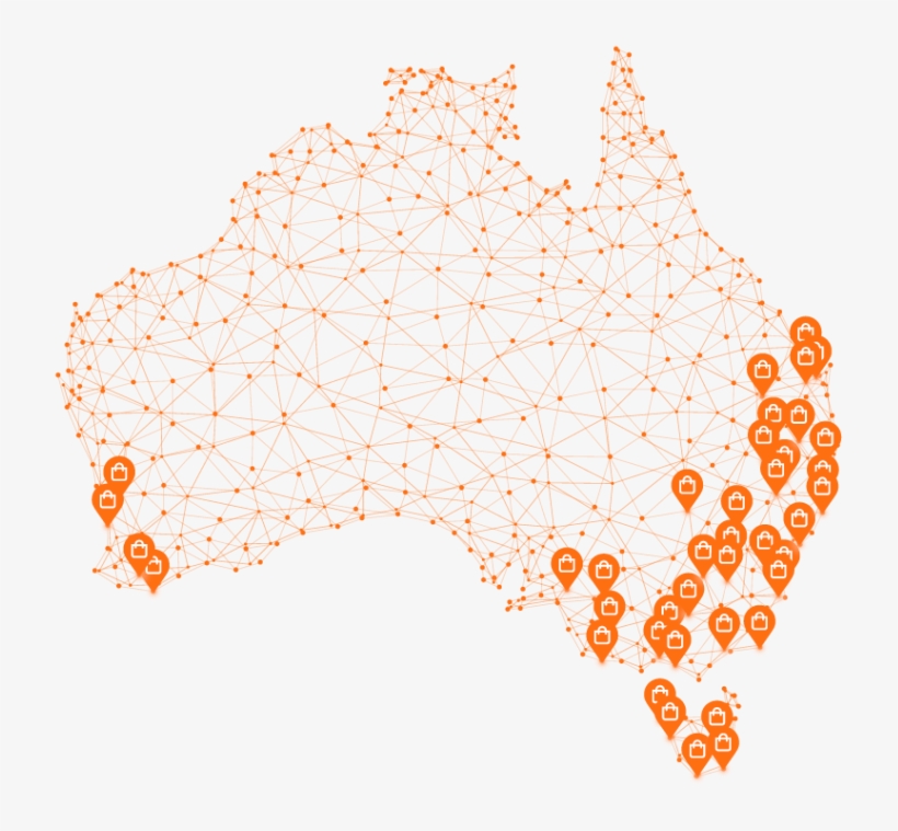 Slingshot Locations, Stores Located Around Australia - Illustration, transparent png download