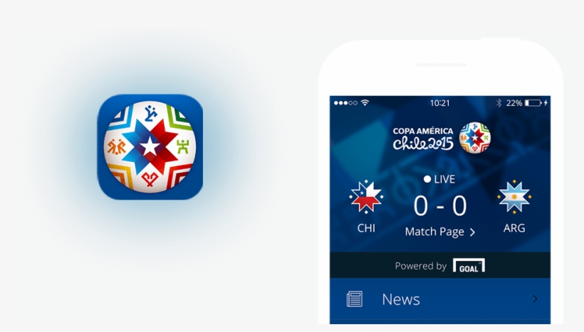 Copa América - Copa America 2015 Design, transparent png download