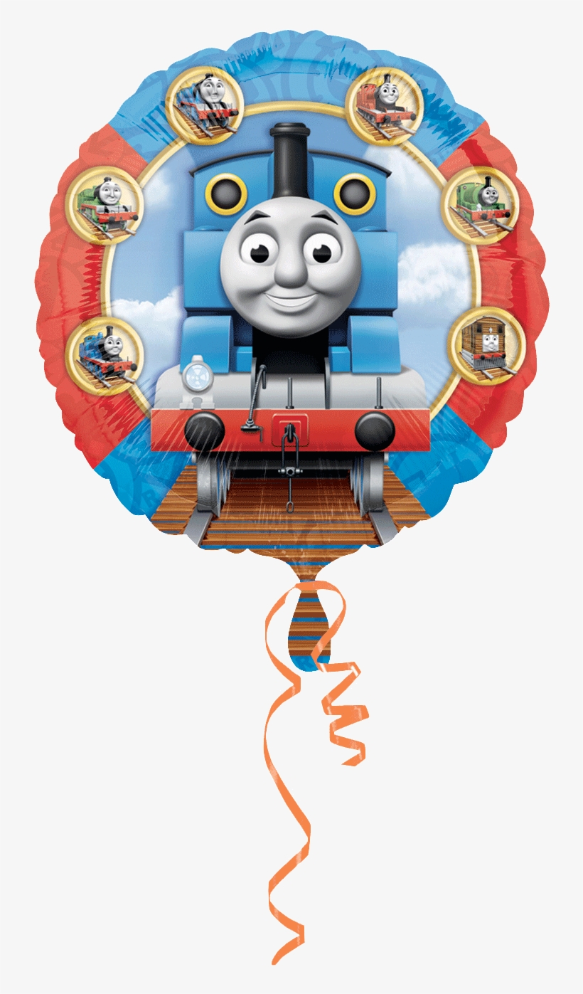 17" Thomas And Friends Engine Foil Balloon - Thomas And Friends Balloons, transparent png download