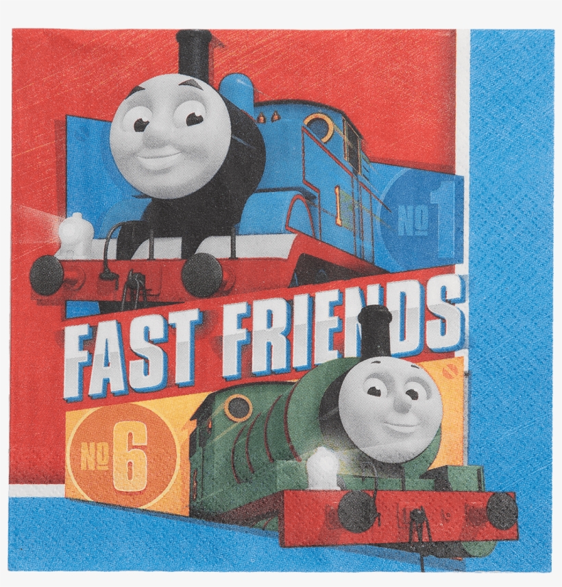Thomas & Friends Napkins - Thomas, transparent png download