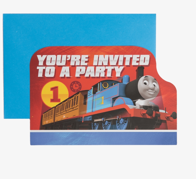 Thomas & Friends Party Invitations With Envelopes - Thomasy Sus Amigos, transparent png download