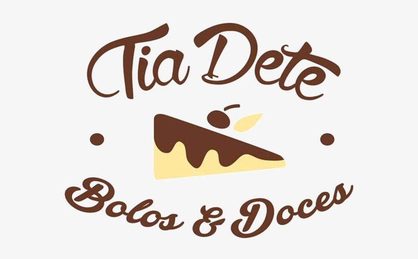 Tia Dete Bolos E Doces - Chocolate, transparent png download