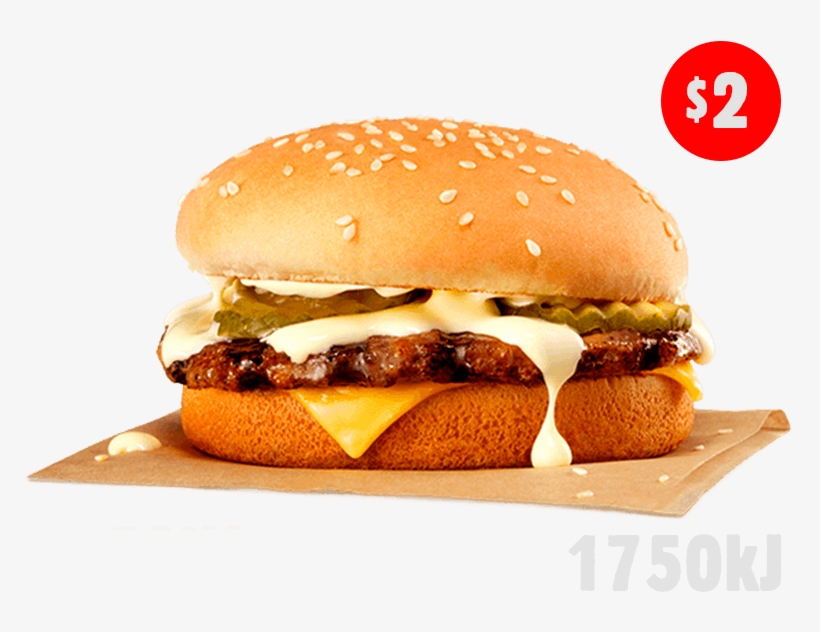 Cheesy Cheeseburger Cheesy Burger Hungry Jacks PNG Image