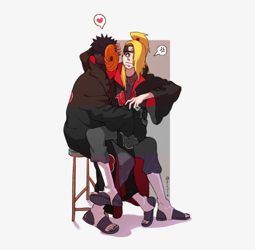 Deidara E Tobi Yaoi, transparent png download