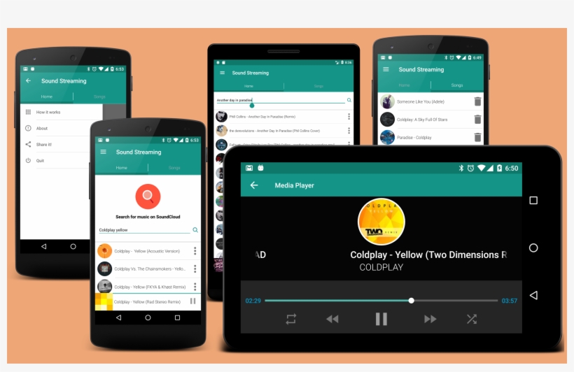 Github Regulosarmiento Soundstreaming App - Iphone, transparent png download