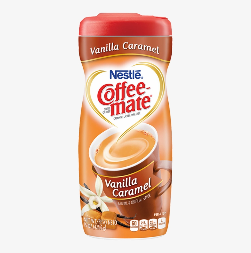 Coffee Mate Vanilla Caramel Sugar Free, transparent png download