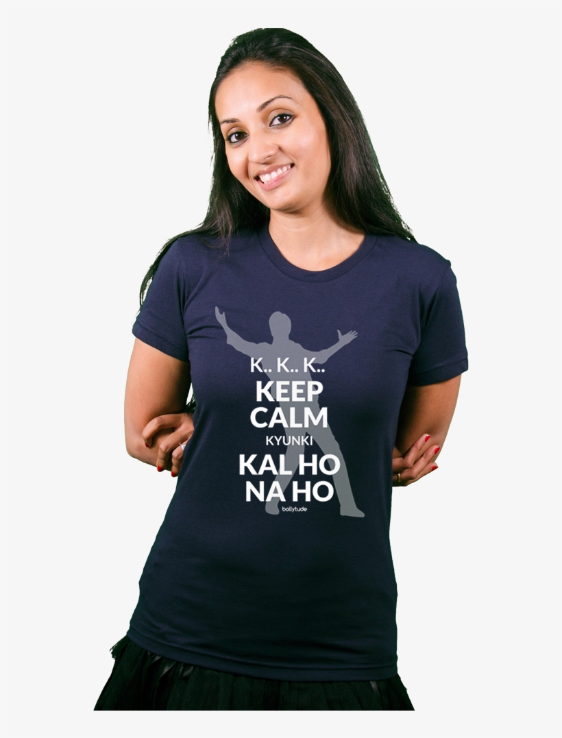 Keep Calm Srk Is Here - Girl, transparent png download