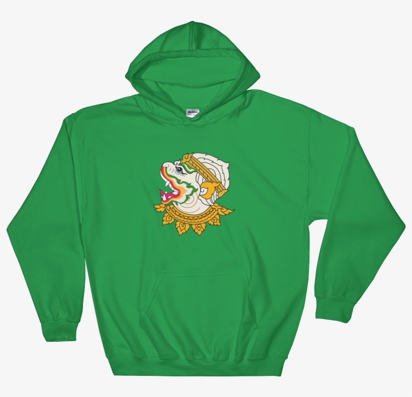 Hanuman Rsr Pf Mockup Front Flat Irish Green - Sweatshirt, transparent png download