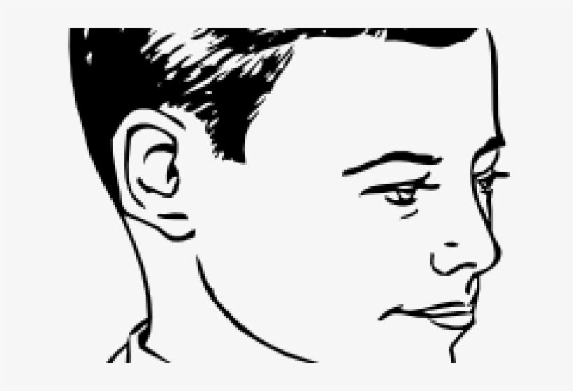 Model Clipart Gents - Side Part Men, transparent png download