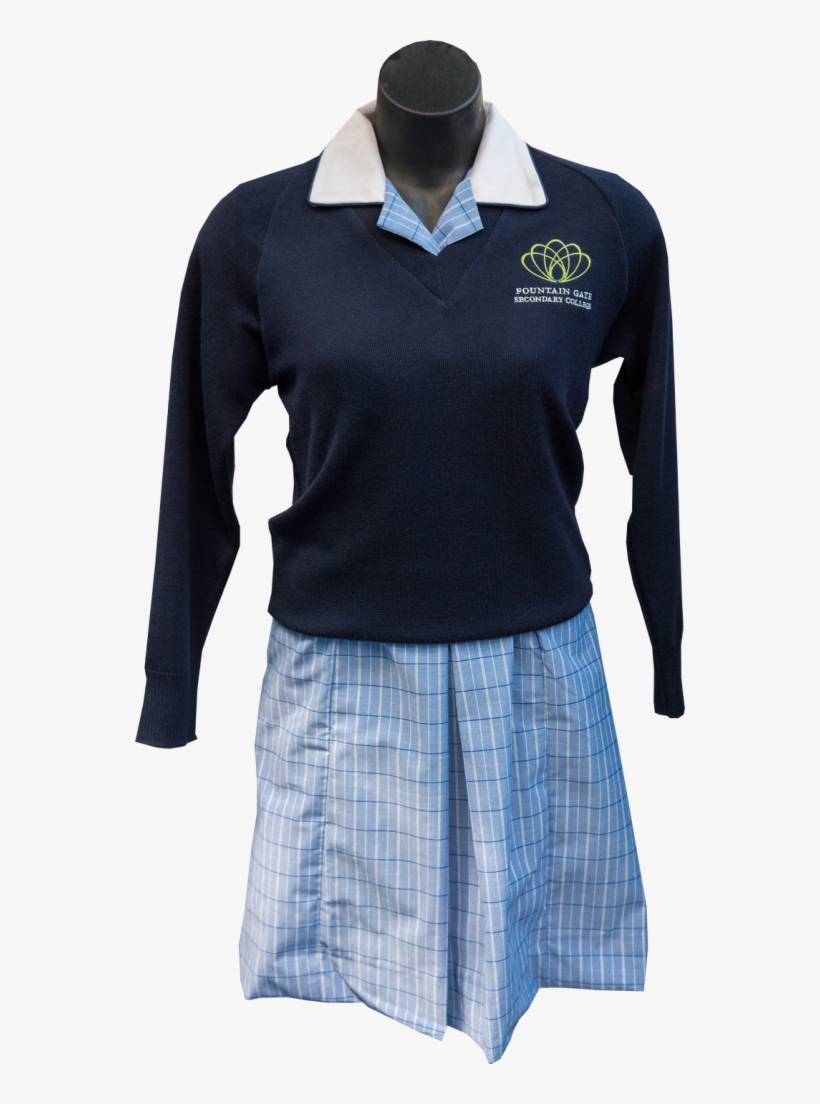 Girls Uniform - Fountain Gate Secondary College Uniform, transparent png download