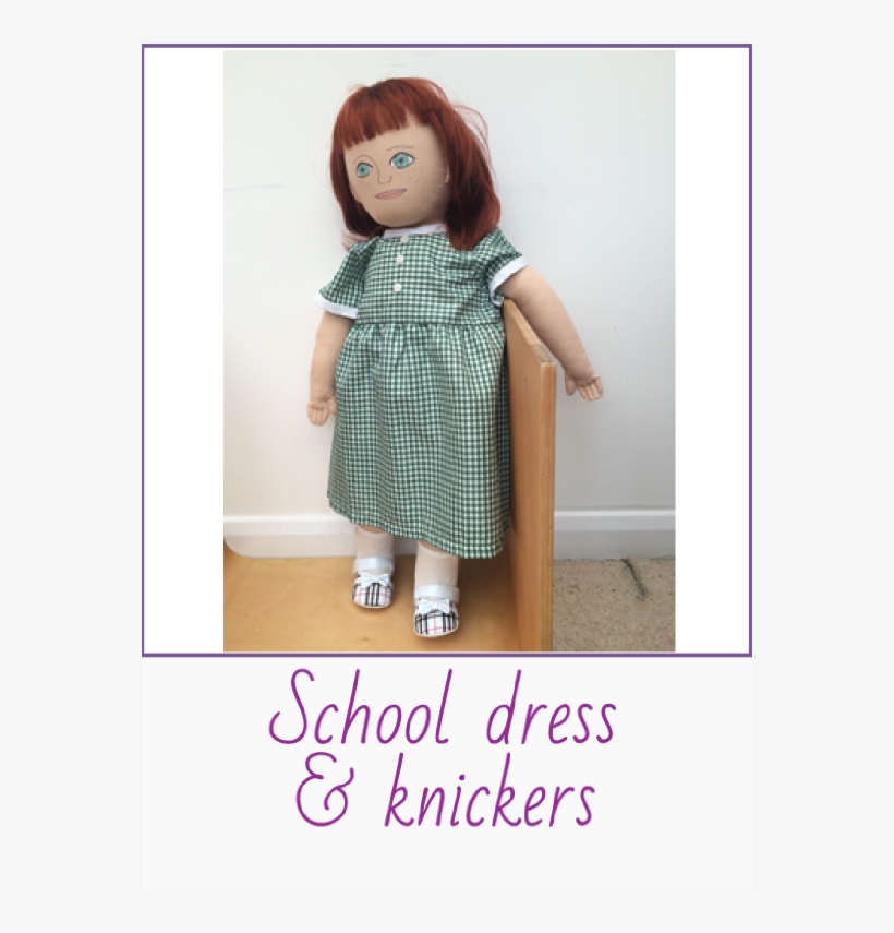 School Dress - Doll, transparent png download