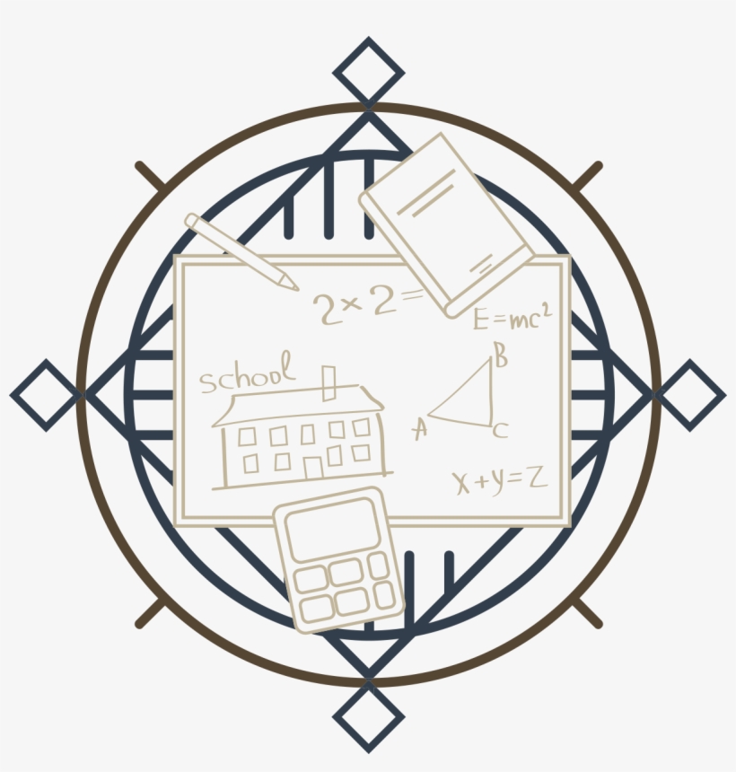 Why Did We Use To Learn This Way - Sun Flower Outline, transparent png download