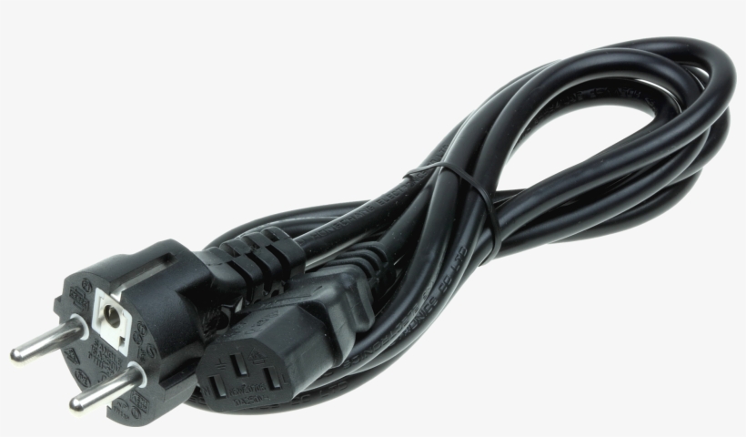 Power Cord Schuko-c13 - Networking Cables, transparent png download
