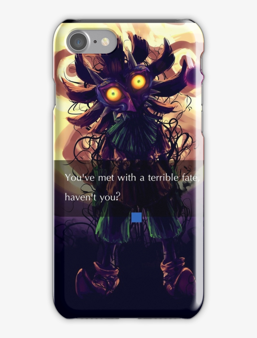 Skull Kid Iphone 7 Snap Case - Zelda Botw Majora's Mask, transparent png download