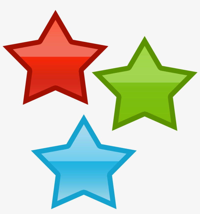 Three Stars By Worddraw Three Stars By Worddraw - 3 Stars Clipart, transparent png download