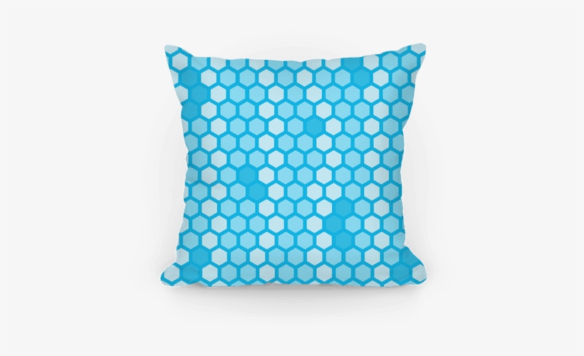 Blue Geometric Honeycomb Pattern Pillow - Ic Imei Iphone 7 Plus, transparent png download