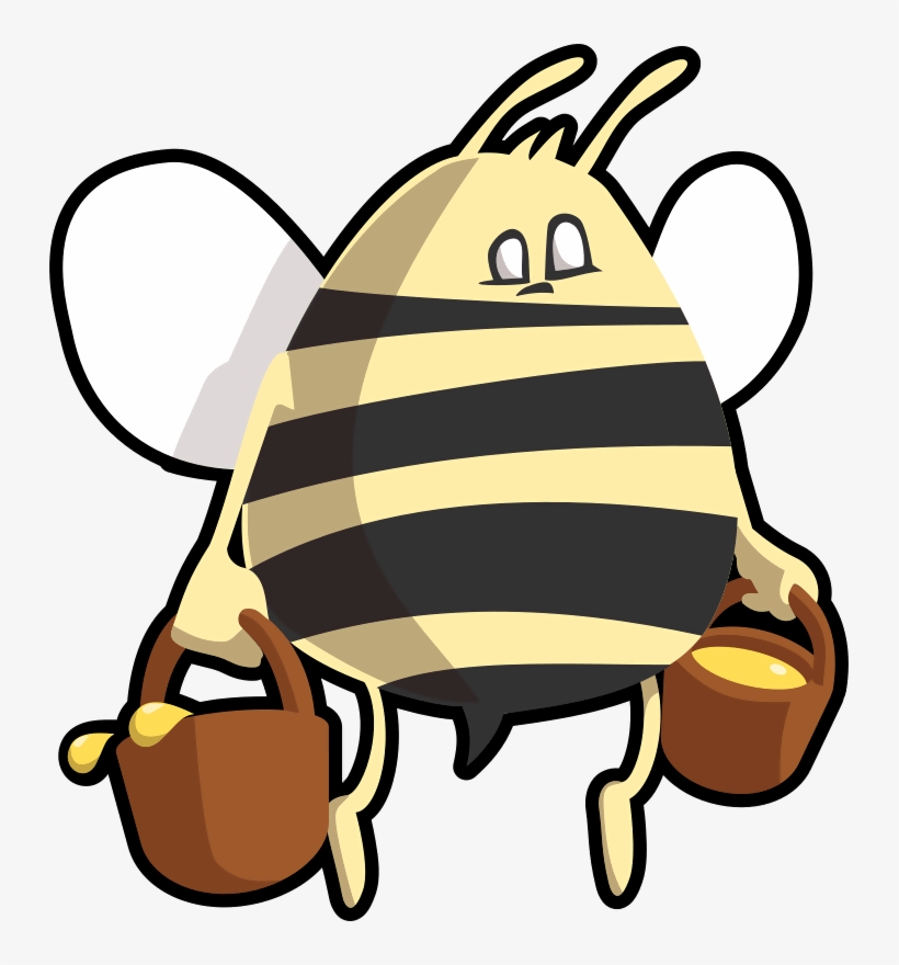 Honeybee - Honey Transparent Cartoon, transparent png download