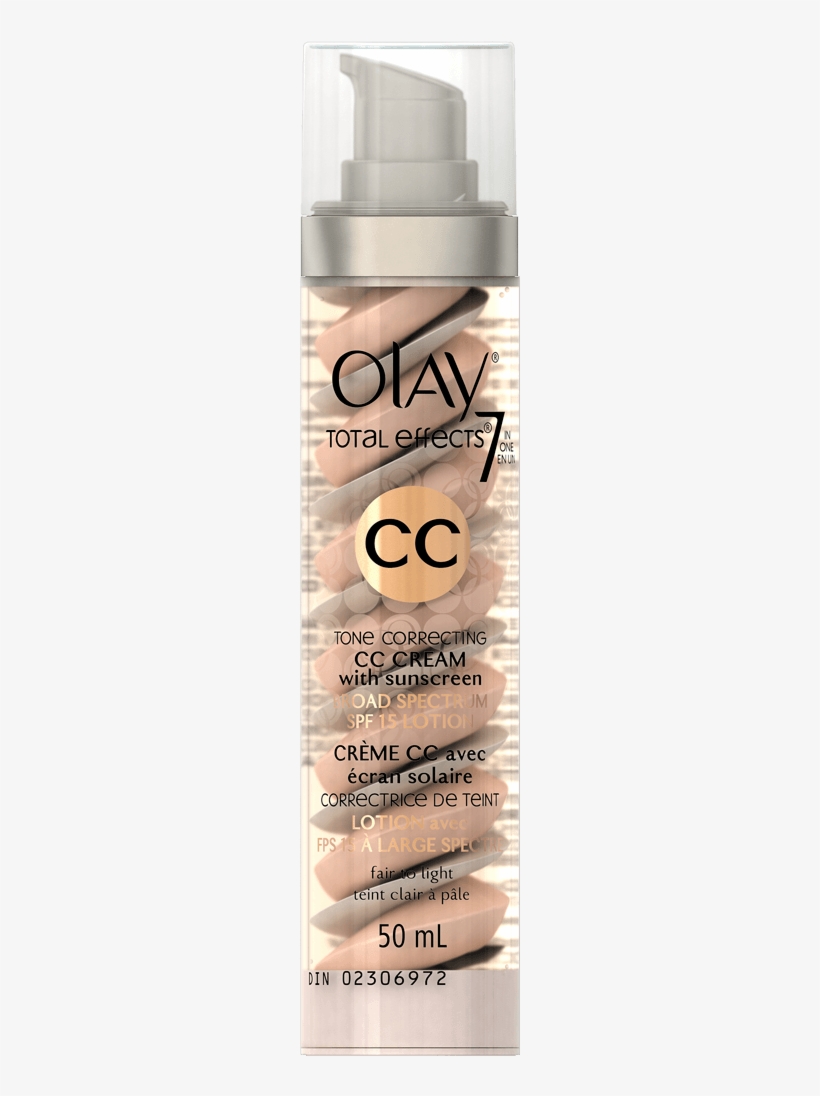 Olay Cc Cream - Olay Cc Cream - Total Effects Tone Correcting Moisturizer, transparent png download