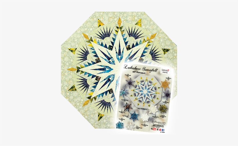 Nl Lakeshore Snowfall - Origami Paper, transparent png download